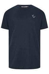 IronRhino Big & Tall Navy Blue 'Rest Day' T-Shirt