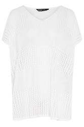 YOURS Curve White Throw On Beach Kimono