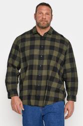 JACK & JONES Green Check Shirt | BadRhino 3