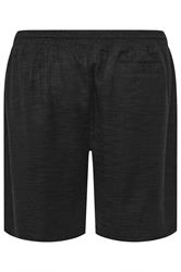 BadRhino Big & Tall Black Textured Shorts | BadRhino 7