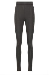 LTS Tall 2 PACK Black & Grey Contrast Stitch Cotton Leggings | Long Tall Sally 9