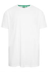 D555 2 PACK Grey & White Crew Neck T-Shirts | BadRhino 4
