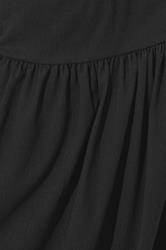 PixieGirl Petite Women's Black Bubble Hem Maxi Skirt | PixieGirl 4