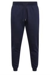 D555 Big & Tall Navy Blue Cuffed Joggers