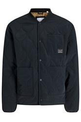 JACK & JONES Big & Tall Black Quilted Liner Jacket | BadRhino 2
