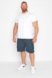 D555 Navy Blue Cargo Shorts | BadRhino 1