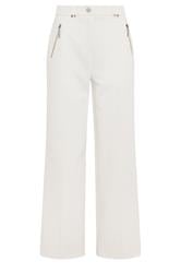STAR White Tailored Wide Leg Trousers