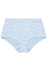 YOURSET 5 PACK Plus Size Blue Floral Print Full Briefs | Yours Clothing 7