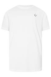 IronRhino Big & Tall White 'Rest Day' T-Shirt
