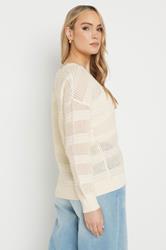 LTS Tall Ivory White Knit Tie Front Cardigan | Long Tall Sally 2