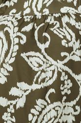 LTS Tall Green Paisley Square Neck Top | Long Tall Sally 4