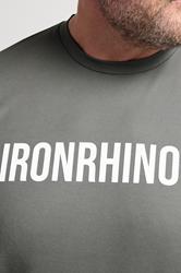 IronRhino Big & Tall Grey Branded Performance T-Shirt | BadRhino 4
