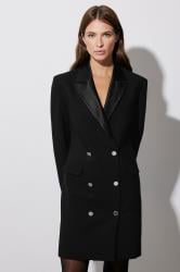 STAR Black Tuxedo Button Detail Dress | StarByJM 2