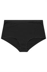 YOURSET 5 PACK Curve Black & Pink Bow Print Full Briefs | Yours Curve  9