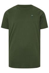 BadRhino Big & Tall Dark Green Extra Long Core T-Shirt