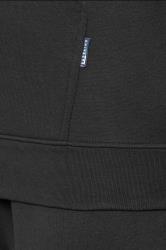 BadRhino Big & Tall Black Zip Through Hoodie & Jogger Set | BadRhino 4