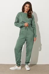 LTS Tall Women's Khaki Green Cuffed Jogger | Long Tall Sally  3