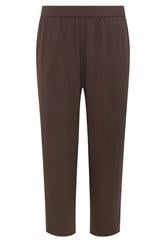 M&Co Petite Chocolate Brown Hareem Trousers | M&Co 5