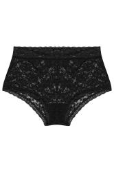 YOURSET Plus Size 3 PACK Red & Black Leopard Print Lace Mid Rise Shorts | Yours Clothing 13