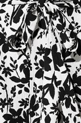 YOURS Plus Size Cream Floral Sleeveless Wrap Top | Yours Clothing 4