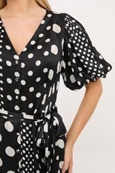 STAR Black Polka Dot Shirt Dress | StarByJM 4
