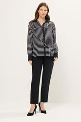 STAR Black Abstract Stripe Shirt | StarByJM 2