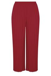 YOURS LONDON Curve Red Pleated Trousers