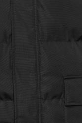 BadRhino Big & Tall Black Longline Puffer Jacket | BadRhino 4