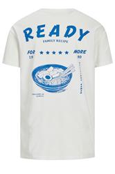 JACK & JONES Big & Tall White Graphic T-Shirt | BadRhino 4