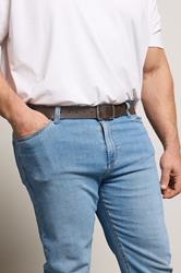 BadRhino Brown Plain Leather Belt | BadRhino 3