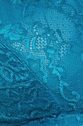 YOURS Plus Size Turquoise Green Lace Bra | Yours Clothing 5