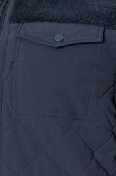 D555 Big & Tall Navy Blue Quilted Sherpa Fleece | BadRhino 5