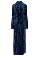 LTS Tall Navy Blue Super Luxe Maxi Dressing Gown