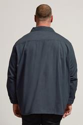 BadRhino Big & Tall Navy Blue Overshirt | BadRhino 2