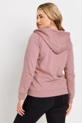 M&Co Pink Essential Zip Through Hoodie | M&Co 2