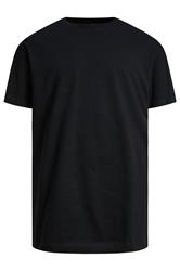 JACK & JONES Big & Tall Black Oversized T-Shirt