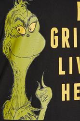BadRhino Big & Tall Black Grinch Pyjama Set | BadRhino 7
