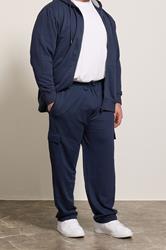 KAM Navy Blue Cargo Joggers | BadRhino 3