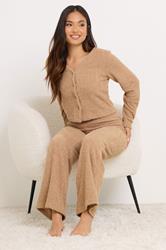 PixieGirl Petite Women's Camel Brown Chenille Cardigan | PixieGirl 1