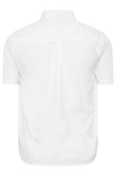 BadRhino Big & Tall 2 PACK White Short Sleeve Poplin Shirts | BadRhino 9