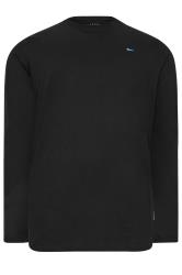 BadRhino Big & Tall Black Extra Long Core Long Sleeve T-Shirt