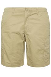 JACK & JONES Big & Tall 2 PACK Neutral And Olive Green Cargo Shorts | BadRhino 8