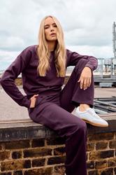 LTS Tall Purple Crew Neck Sweatshirt | Long Tall Sally 3