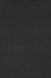 D555 Big & Tall Black Thermal Long Sleeve T-Shirt | BadRhino 1