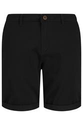 JACK & JONES Big & Tall Black Shorts