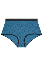YOURS 5 PACK Plus Size Teal Blue Shooting Star Full Briefs | Yours Clothing 6