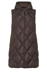 YOURS Curve Chocolate Brown Midi Gilet