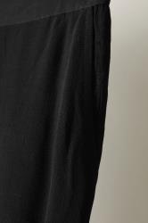 EVANS Plus Size Black Crepe Wide Leg Trousers | Evans  8