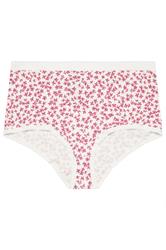 YOURSET 5 PACK Plus Size Pink & Black Floral Full Briefs | Yours Clothing 7