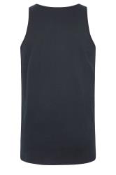 BadRhino Navy Blue Plain Vest Top | BadRhino 7